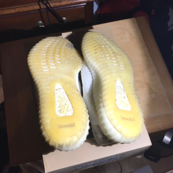 Yeezy 350 boost cream / triple white - Picture 3 of 5